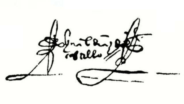 signature de Bernal Díaz del Castillo