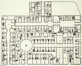 Galeries Colbert et Vivienne, plan au sol (1826).