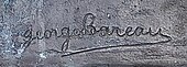 signature de Georges Bareau