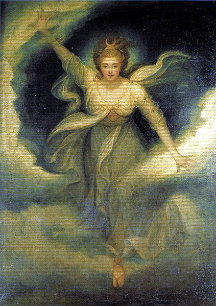 Georgiana, aged 25, as the goddess Diana. 1782