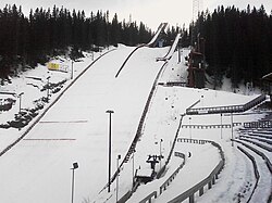 Granåsen Skijump Arena. 
 JPG