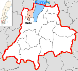 Habo – Localizzazione