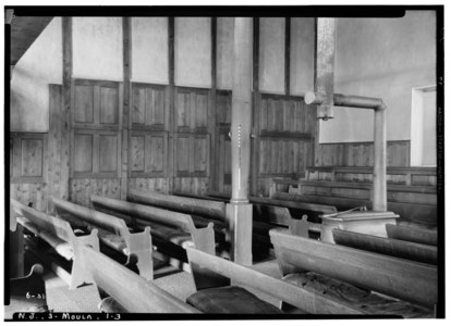 Interior of older section in 1936