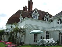 Houghton Lodge in Hampshire‎