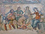 House of Aion, Paphos - Apollo and Marsyas Mosaic.jpg