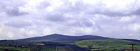 Vue de Croghan Kinsella depuis le sud-est.