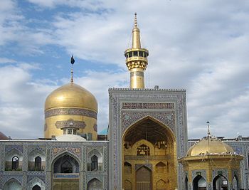 English: Shrine of Emam Reza in Mashad, Persia...