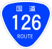 National Route 126 shield