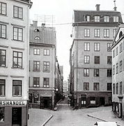 Köpmangatan fra Köpmantorget, 1903