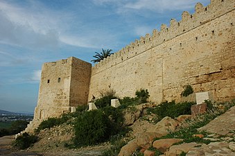 Forte Spagnolo-turco a Kélibia costruito sulle fondamenta del punica (V-II sec a.C.)