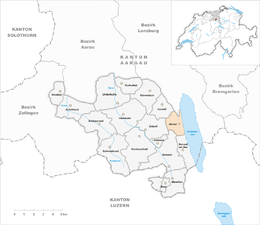Birrwil – Mappa