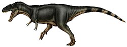 Hypoteettinen kuvaus Labocaniasta tyrannosaurina