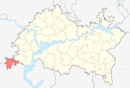 Drožžanovskij rajon – Mappa