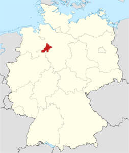 Circondario rurale di Nienburg/Weser – Localizzazione