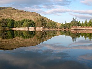 Damm von Loch Arklet