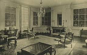 Manoir de la Sagerie - Salon, vue partielle.