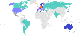 Carte de l'organisation