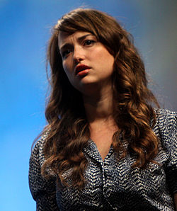 Milana Vayntrub VidCon-tapahtumassa Kaliforniassa vuonna 2012.