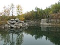 An old limestone quarry