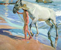 El baño del caballo (1909)
