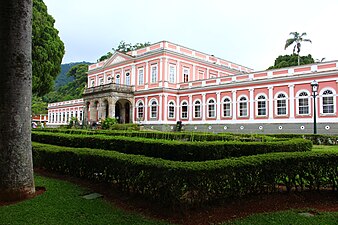 Le palais impérial de Petrópolis était la résidence d'été de la famille impériale à Petrópolis (aujourd'hui musée impérial).