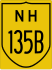 National Highway 135B marker