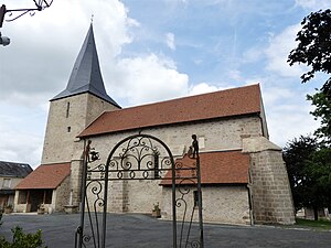 L'église Saint Médard.
