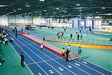 The National Indoor Athletics Centre at Cyncoed National Indoor Athletic Centre.jpg