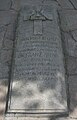 Grabplatte Franz Hitze an der Pfarrkirche Rhode