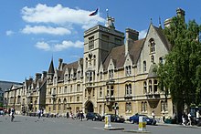 Johnson studied Classics at Balliol College, Oxford. Oxford - Balliol College - geograph.org.uk - 1329613.jpg