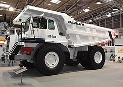 Perlini DP 705 WD während der BAUMA 2013