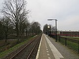 View over the platform