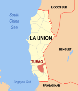 Kaart van Tubao