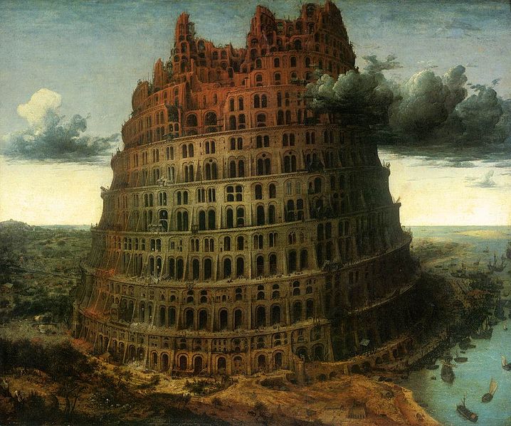 Dosya:Pieter Bruegel the Elder - The "Little" Tower of 
Babel - WGA03432.jpg