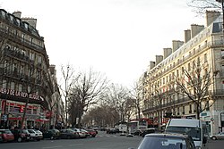 Boulevard Saint-Martin gesehen vom Place de la République