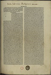 Historia naturalis translated into Italian by Cristoforo Landino, 1489 edition Plinius Secundus - Historia naturalis, nellanno della nativita del nostro signore Iesu Christo MCCCCLXXXIX adi XII di septembre - 2032292.jpg