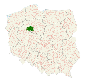 La région des Pałuki en Pologne.