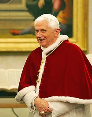 Vatican. Pope Benedict XVI.