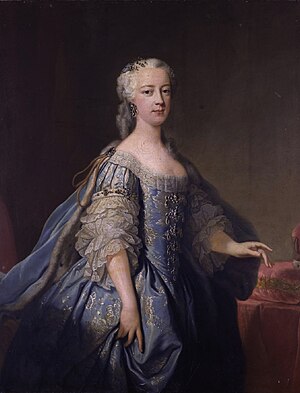 Жан Батист Ван Лоо. «Портрет принцессы Амелии Великобританской» (1738)