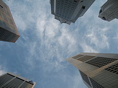 Nhà chọc trời ở Singapore
