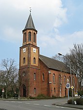 Immanuel-kerk (1857) in stadsdeel Preußisch Ströhen