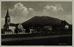 1932 postcard of Griže, Žalec