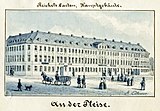 Reichels Vorderhaus um 1860