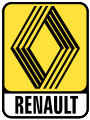 Der modernisierte Renault-Diamant mit 3D-Effekt von Victor Vasarely. 1972 bis 1981
