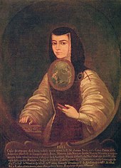 Sor Juana Ines de la Cruz Retrato de Sor Juana Ines de la Cruz (Fray Miguel Herrera).jpg