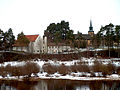 Ringerike krematorium og tidligere Hønefoss kirke