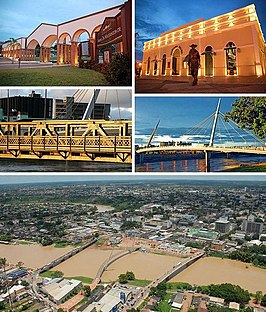 Een collage van Rio Branco