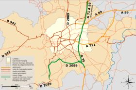 Carte de la route.