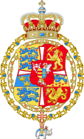 Royal Arms of Denmark & Norway (1699–1819).svg