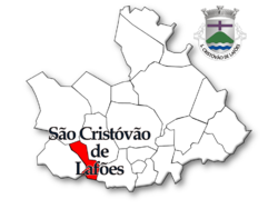 Localização no Concelho de São Pedro do Sul
